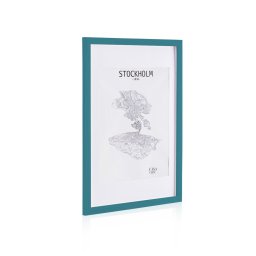 Casa Chic Kenton, képkeret, téglalap alakú, fényképek 70 x 50 cm, paszpartu, plexi (CL-50X70-TEAL)