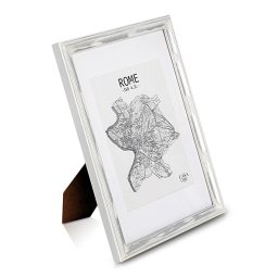 Casa Chic Lancaster, képkeret, téglalap alakú, DIN A4 fényképek, paszpartu, fa (ANTIC-A4-SLVWHT)