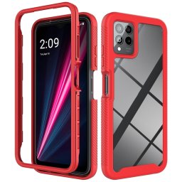 DUAL Kétoldalas borító a T Phone Pro / T Phone Pro 2023 -hoz piros