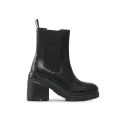 Tommy Jeans Bokacsizma Color Outsole Boot EN0EN02160 Fekete