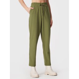 Moss Copenhagen Szövet nadrág Kesia 16940 Zöld Relaxed Fit