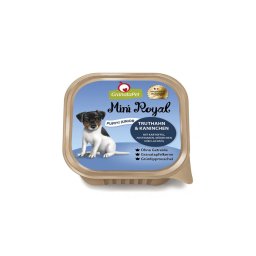 GranataPet Mini Royal Puppy/Junior pulyka és nyúl 150g