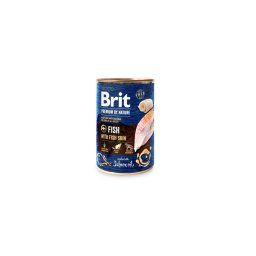 Brit Premium by Nature Paté Fish with Fis Skin 800g