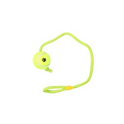 Flamingo kutyajáték - tappancsos teniszlabda kötéllel 6 cm