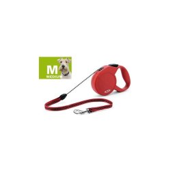 Flexi New Classic szalag M 5m piros 25kg-ig