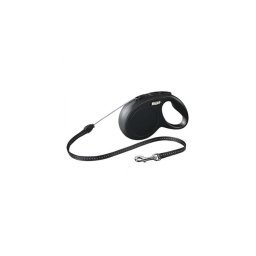Flexi New Classic zsinór M 5m 20kg-ig fekete
