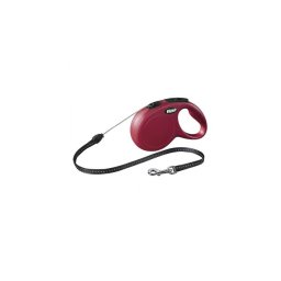 Flexi New Classic zsinór M 8m 20kg-ig piros