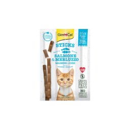 GimCat Sticks lazac és tőkehal 4 x 5 g