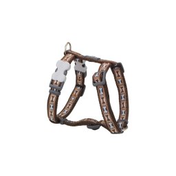 Red Dingo Bone Yard Brown Medium Dog hám
