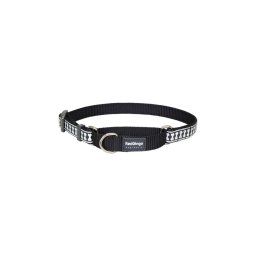 Red Dingo Reflective Black Medium Martingale nyakörv