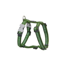 Red Dingo Reflective Green Medium Dog hám