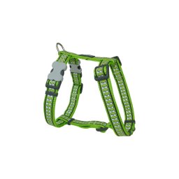 Red Dingo Reflective Lime Large Dog hám