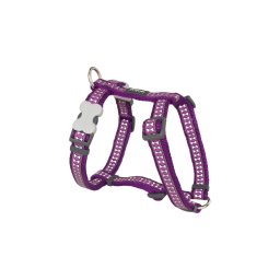 Red Dingo Reflective Purple Medium Dog hám