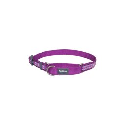 Red Dingo Reflective Purple Large Martingale nyakörv