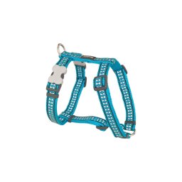 Red Dingo Reflective Turquoise Medium Dog hám