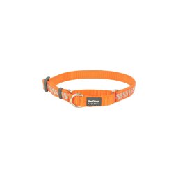 Red Dingo Reflective Ziggy Orange Medium Martingale nyakörv
