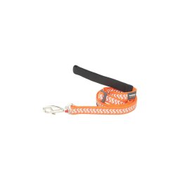 Red Dingo Reflective Ziggy Orange póráz 100-180 cm Large