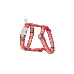 Red Dingo Reflective Ziggy Red Medium Dog hám