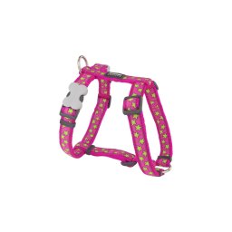 Red Dingo Stars Hot Pink Large Dog hám