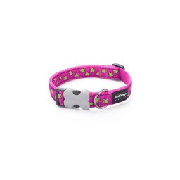 Red Dingo Stars Hot Pink Large kutya nyakörv