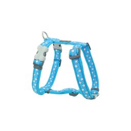 Red Dingo Stars Turquoise Small Dog hám