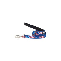Red Dingo US Flag Dark Blue póráz 100-180 cm Medium