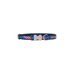 Red Dingo US Flag Dark Blue Medium kutya nyakörv