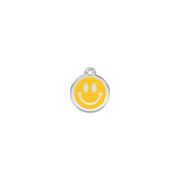 Red Dingo Rozsdamentes emoji mosolygó arc mintás acél biléta