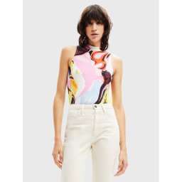 Desigual Body Landa 22WWQK23 Színes Slim Fit