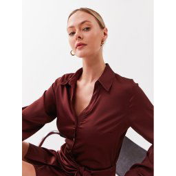 Guess Ing ruha Alya W2BK83 WF1T2 Bordó Regular Fit