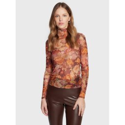 Guess Blúz W3RP46 KBAH2 Színes Slim Fit