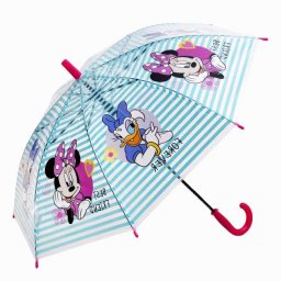 Disney Minnie gyerek félautomata átlátszó esernyő 74 cm