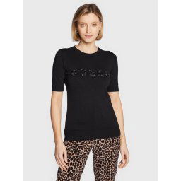 Guess Sweater W3RR46 Z2NQ2 Fekete Slim Fit