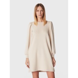 Moss Copenhagen Kötött ruha Nelina 17198 Bézs Regular Fit