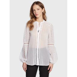 Guess Blúz Josette W3RH56 WDW52 Fehér Regular Fit