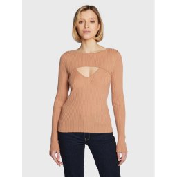 Guess Sweater W3RR32 Z30L1 Bézs Slim Fit