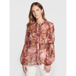 Guess Blúz Josette W3RH56 WDW52 Rózsaszín Regular Fit