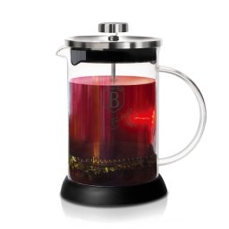 Berlinger Haus Kávé és teafőző dugattyús 600 ml rozsdamentes acél Black Vantage Collection BH/6302A