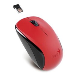 GENIUS Egér, vezeték nélküli, optikai, normál méret, GENIUS "NX-7000" piros