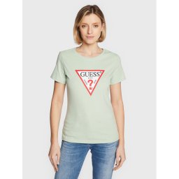 Guess Póló Original W1YI1B I3Z11 Zöld Regular Fit