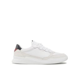 Tommy Hilfiger Sportcipő Elevated Cupsole Leather Mix FM0FM04358 Fehér