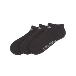 Converse 3 pár női bokazokni E751B-3012 Fekete