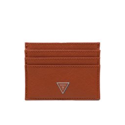 Guess Bankkártya tartó Certosa Saffiano Slg SMCRTO LEA25 Barna