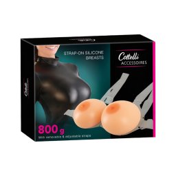 Cottelli - szilikon push-up felcsatolható mellek (2 × 400 g)