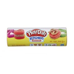 Play-Doh sütihenger gyurma szívecske és virág kiszúróformákkal