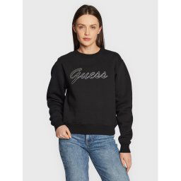 Guess Pulóver W3RQ10 K9Z21 Fekete Regular Fit