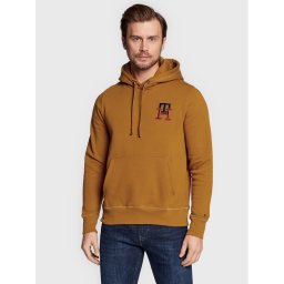 Tommy Hilfiger Pulóver Essential Monogram MW0MW28677 Sárga Regular Fit