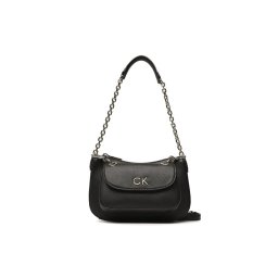 Calvin Klein Táska Re-Lock Dbl Shoulder Bag K60K610183 Fekete