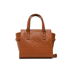 Calvin Klein Táska Ck Must Mini Tote Embossed K60K610193 Barna
