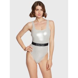 Calvin Klein Swimwear Női fürdőruha KW0KW01956 Ezüst